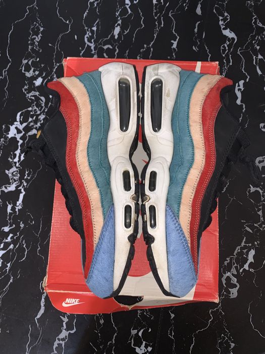 Air max 95 hot sale multicolor pony hair