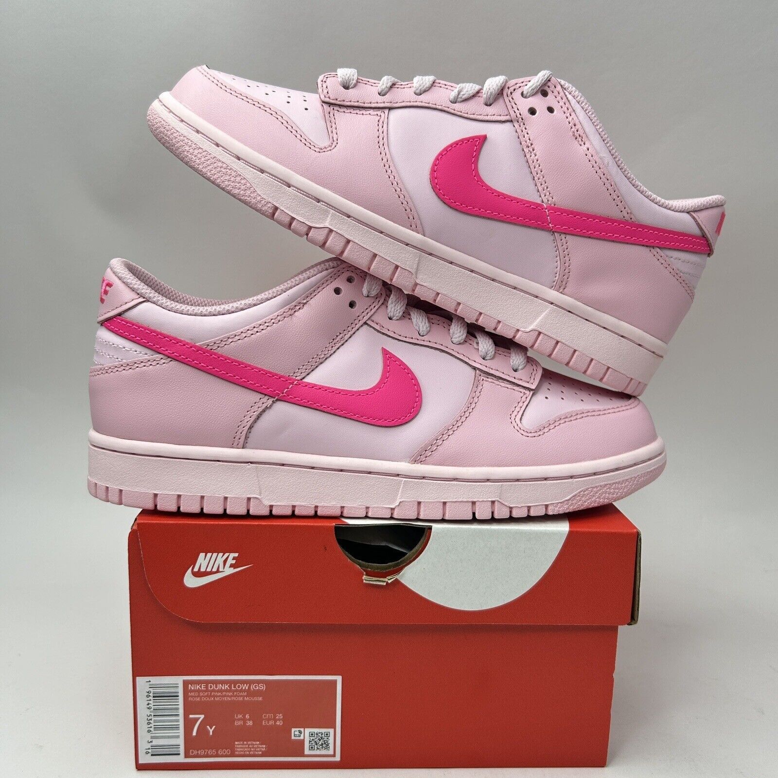 Nike Dunk Low GS “Triple Pink/Pink Panther” 2023