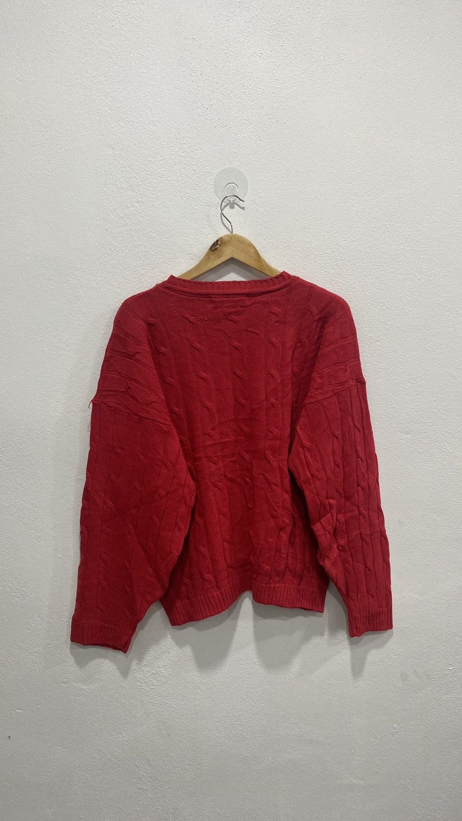 Aran Isles Knitwear × Homespun Knitwear × Vintage Cable Knitted Sweater 90s Punk Grunge Hysteric Lgb Size US L / EU 52-54 / 3 - 3 Thumbnail
