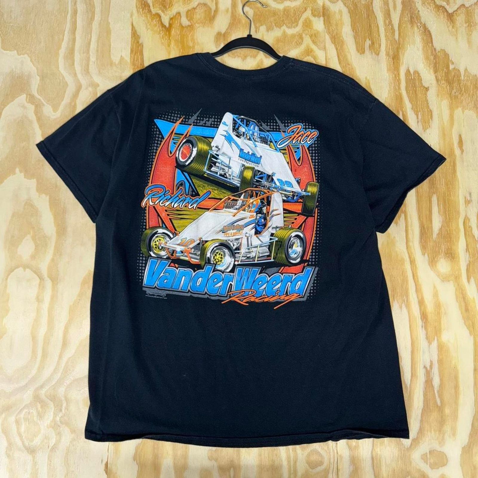 NASCAR XL - Vintage y2k midget car racing style t-shirt Size US XL / EU 56 / 4 - 1 Thumbnail