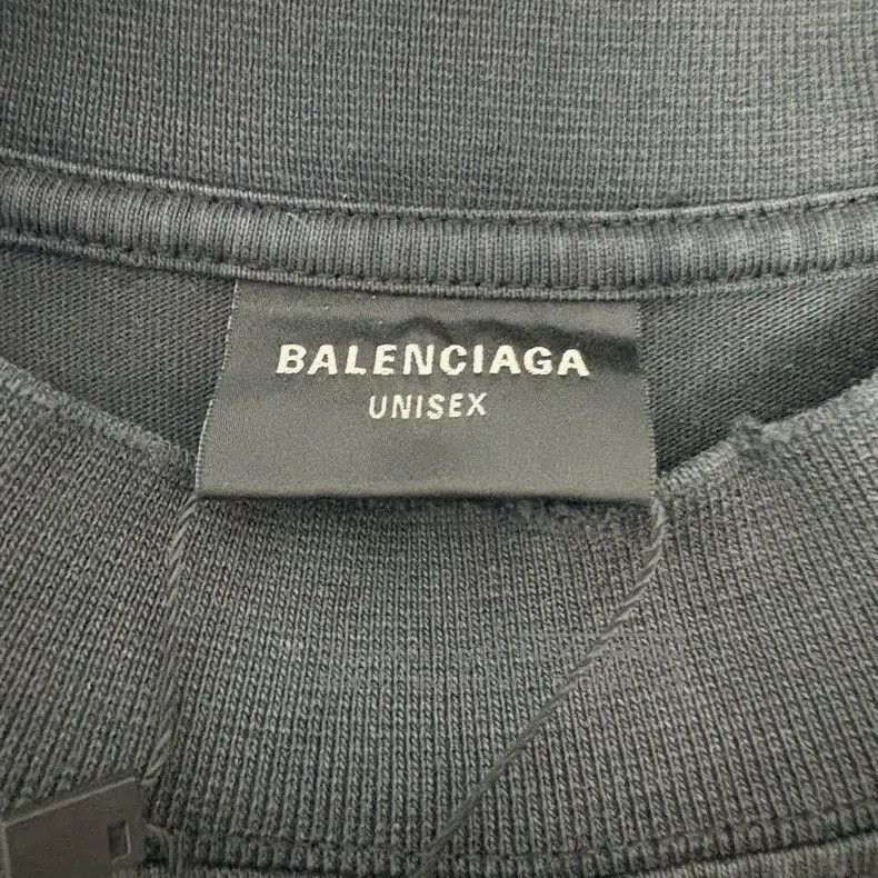 Balenciaga Balenciaga Black and silver tape letter short sleeve Size US S / EU 44-46 / 1 - 3 Thumbnail