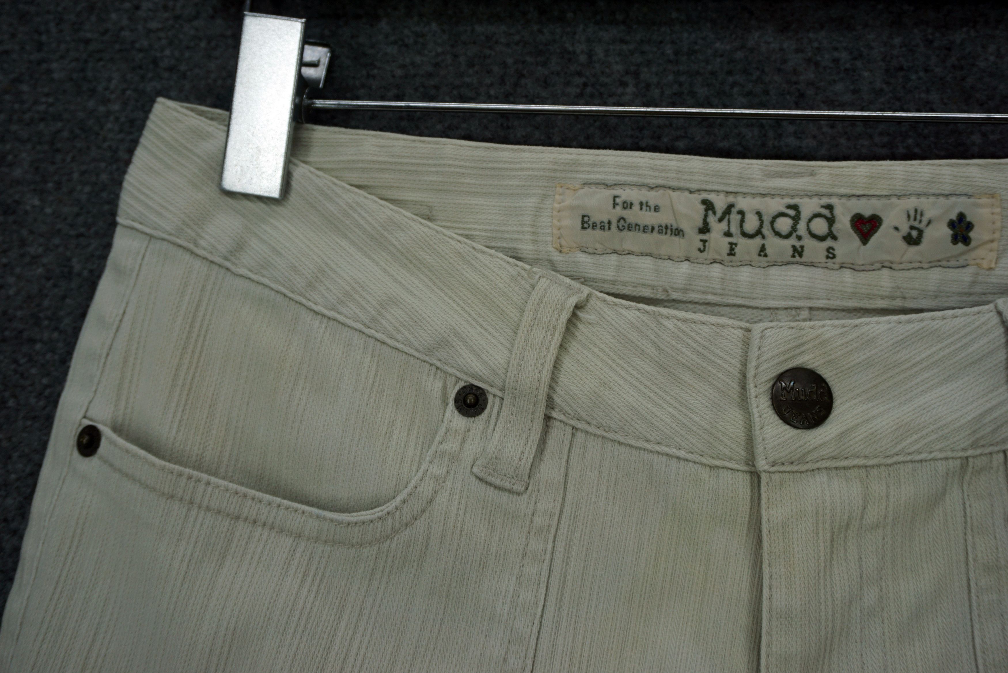 Designer Mudd Jeans Size W29xL32.5 Low-Rise Bootcut Flared Jeans Size 28" / US 6 / IT 42 - 4 Thumbnail