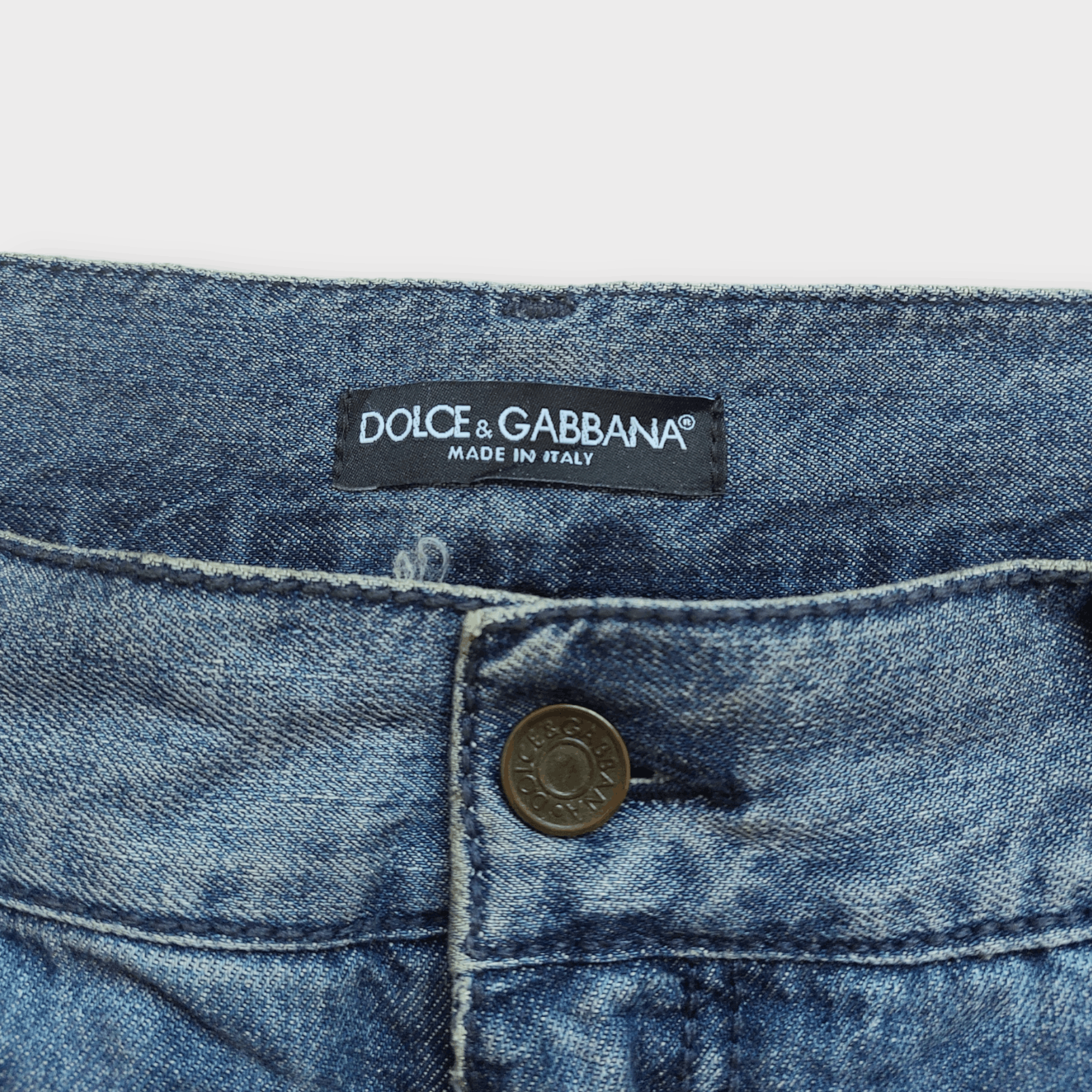 Dolce & Gabbana Dolce & Gabbana Baggy Denim Jeans Size US 34 / EU 50 - 5 Thumbnail