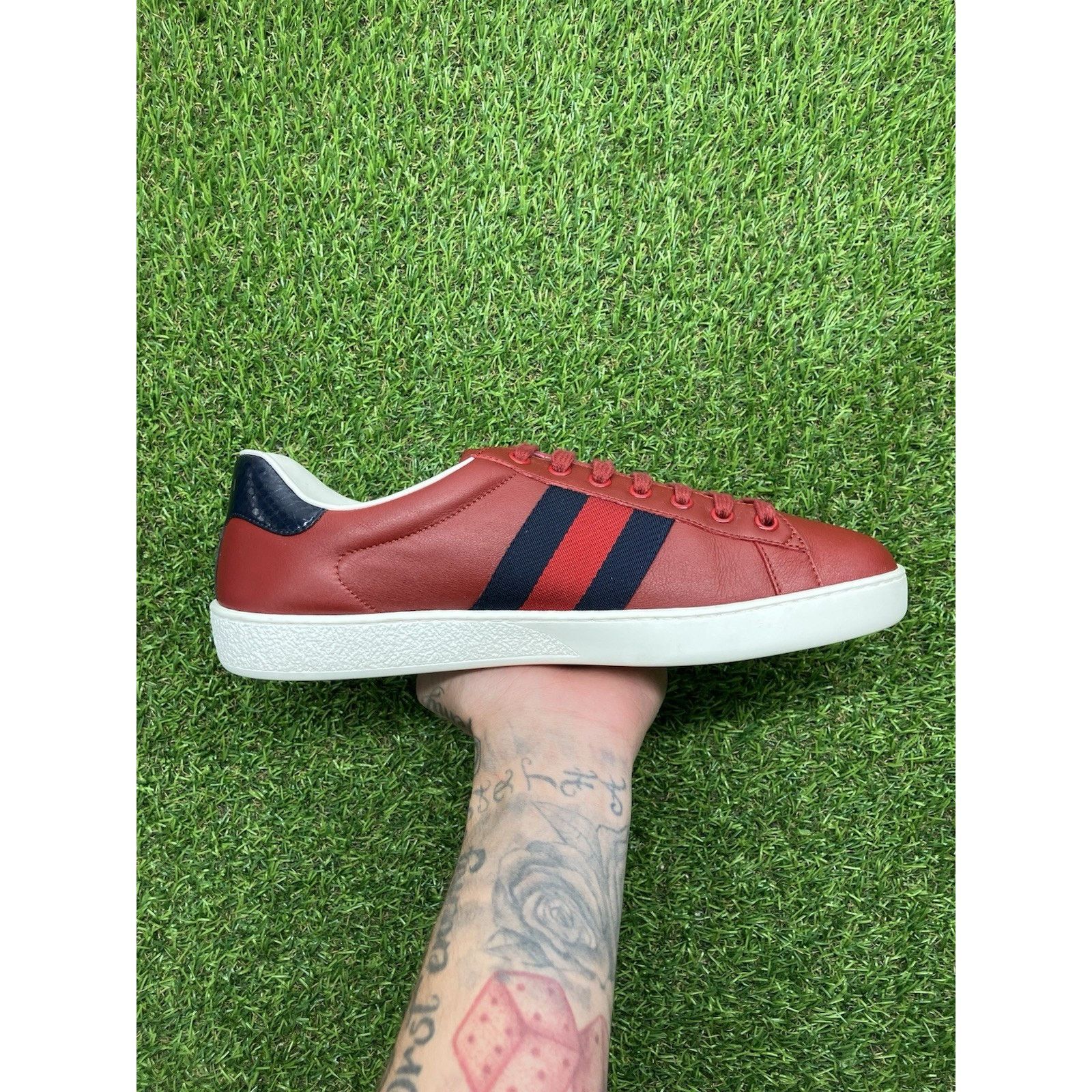 Gucci Gucci Ace ' Red ' | EXCELLENT CONDITION! Size US 7.5 / EU 40-41 - 11 Thumbnail