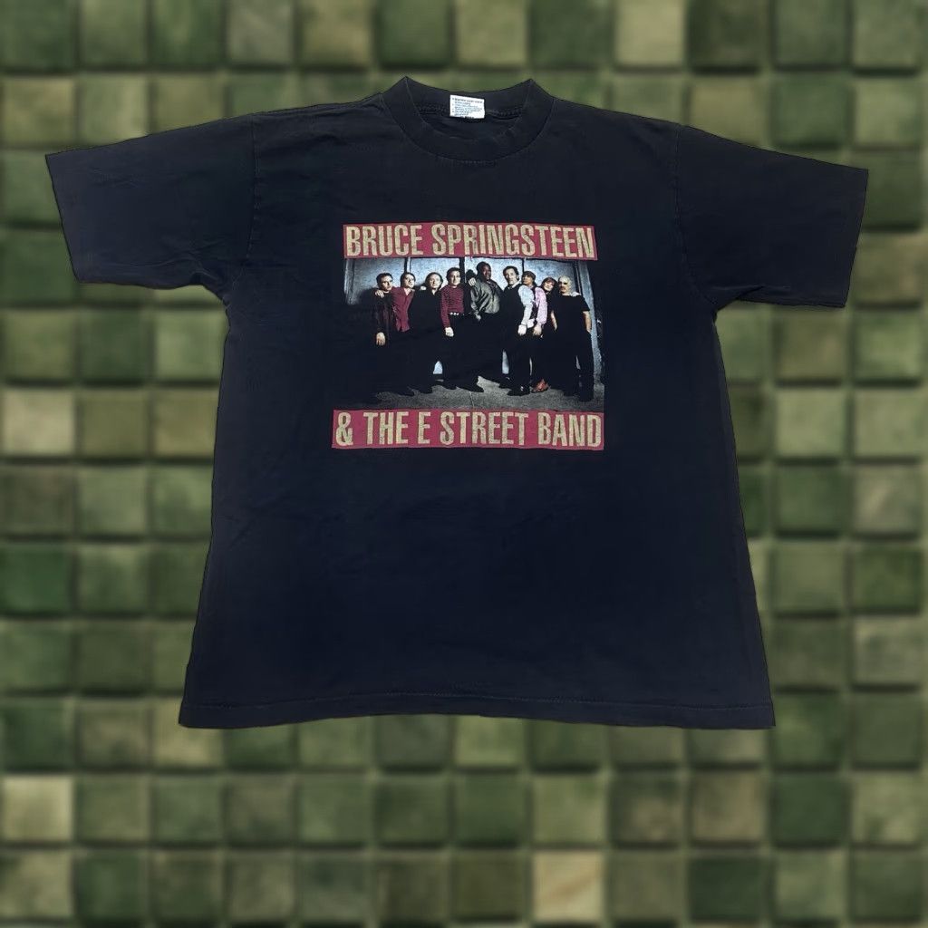 Vintage VINTAGE Bruce Springsteen T Shirt Men Large Black 90s Single Stitch Size US L / EU 52-54 / 3 - 1 Thumbnail