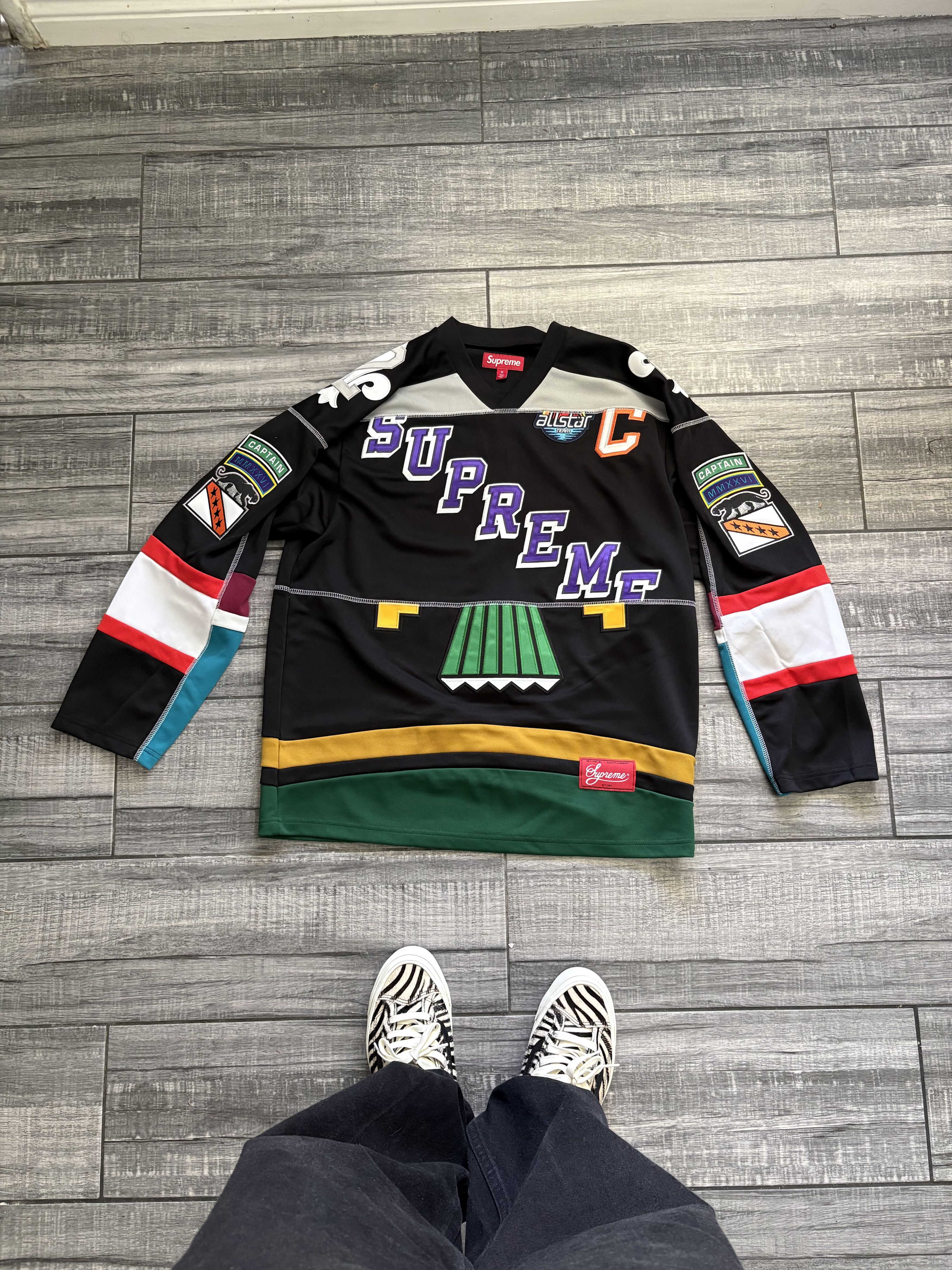 Supreme Supreme paneled hockey jersey Size US M / EU 48-50 / 2 - 1 Thumbnail