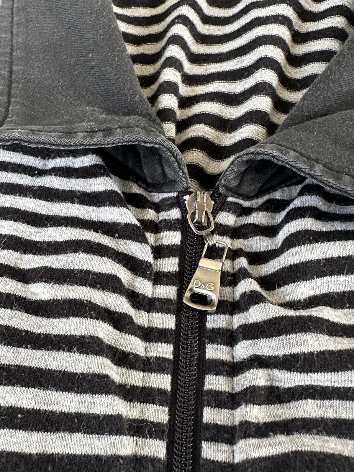 Dolce & Gabbana Vintage Shirt Dolce Gabbana Full Zip Big Print Faded Men’s Size US L / EU 52-54 / 3 - 9 Thumbnail