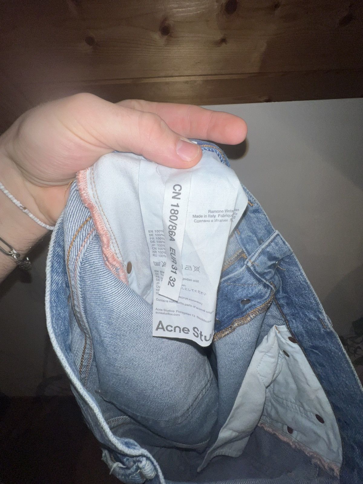 Acne Studios Acne Studios Ramone Vintage Trash Size US 33 - 6 Thumbnail