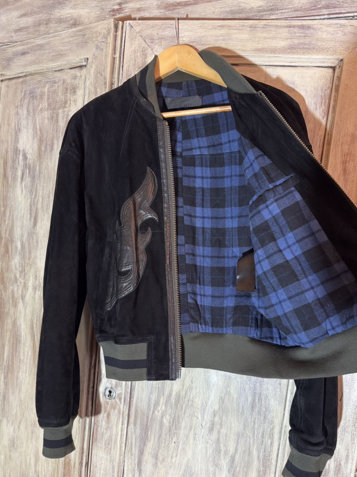 Haider Ackermann haider ackerman fw17 men leather patchs bomber jacket Size US S / EU 44-46 / 1 - 10 Thumbnail