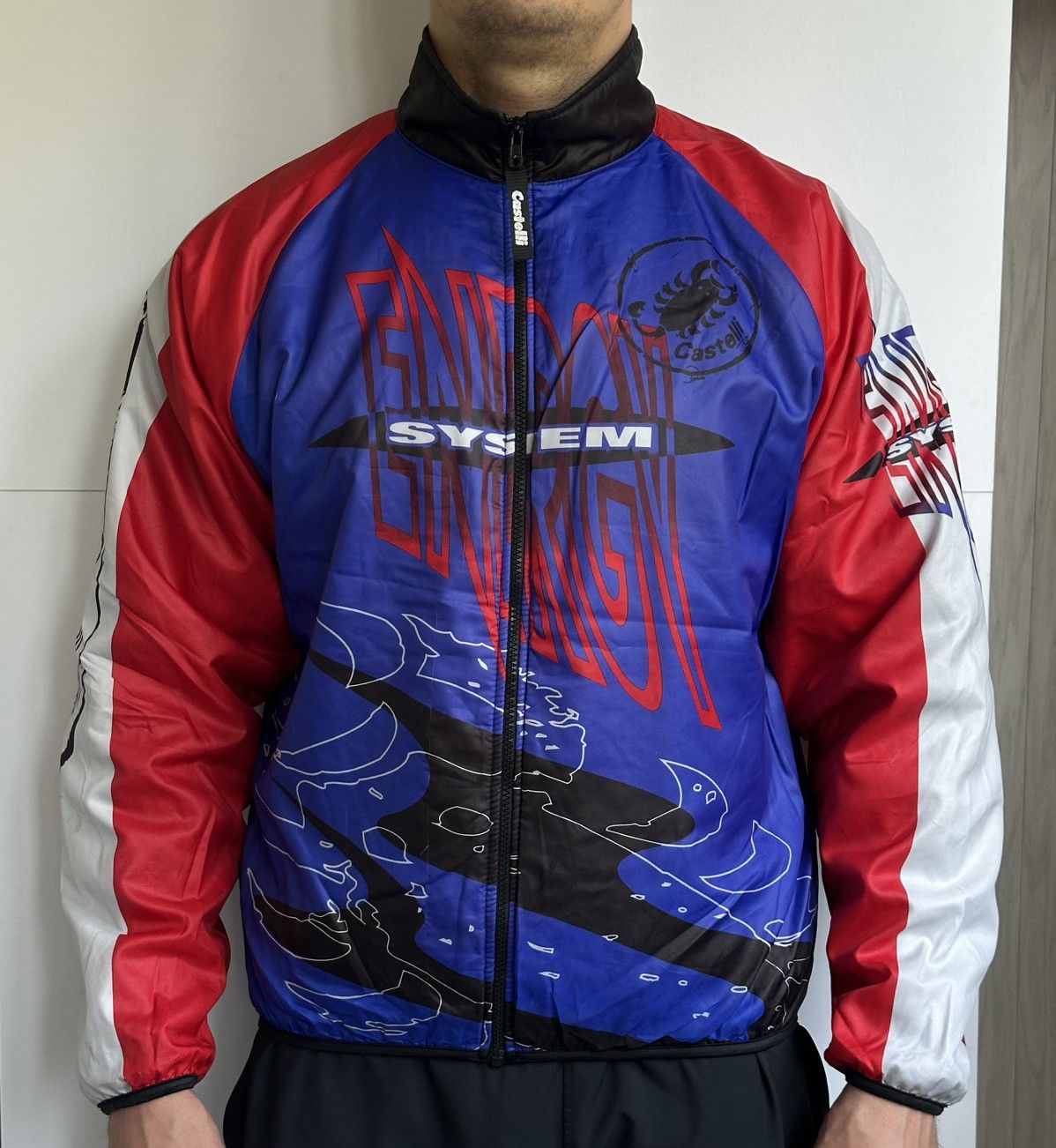 Rapha Rare Castelli System Vintage Jacket Full Zip Cycling size XL Size US XL / EU 56 / 4 - 1 Thumbnail