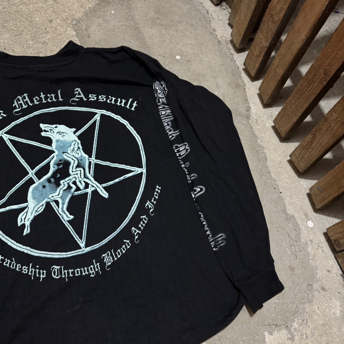 Band Tees × Vintage Vintage 90’s Marduk Metal Assault longsleeve Size US XL / EU 56 / 4 - 6 Thumbnail