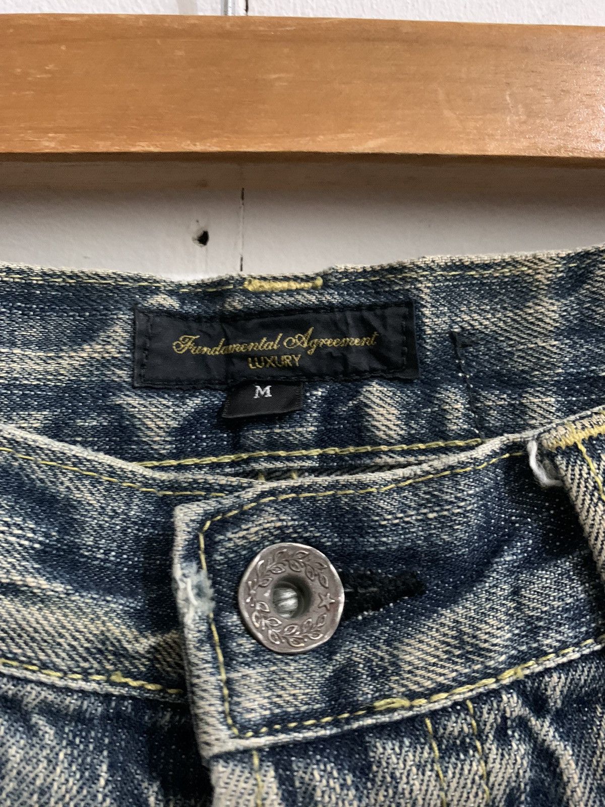 FDMTL FDMTL Fundamental Agreement Luxury Jeans Size US 33 - 5 Thumbnail