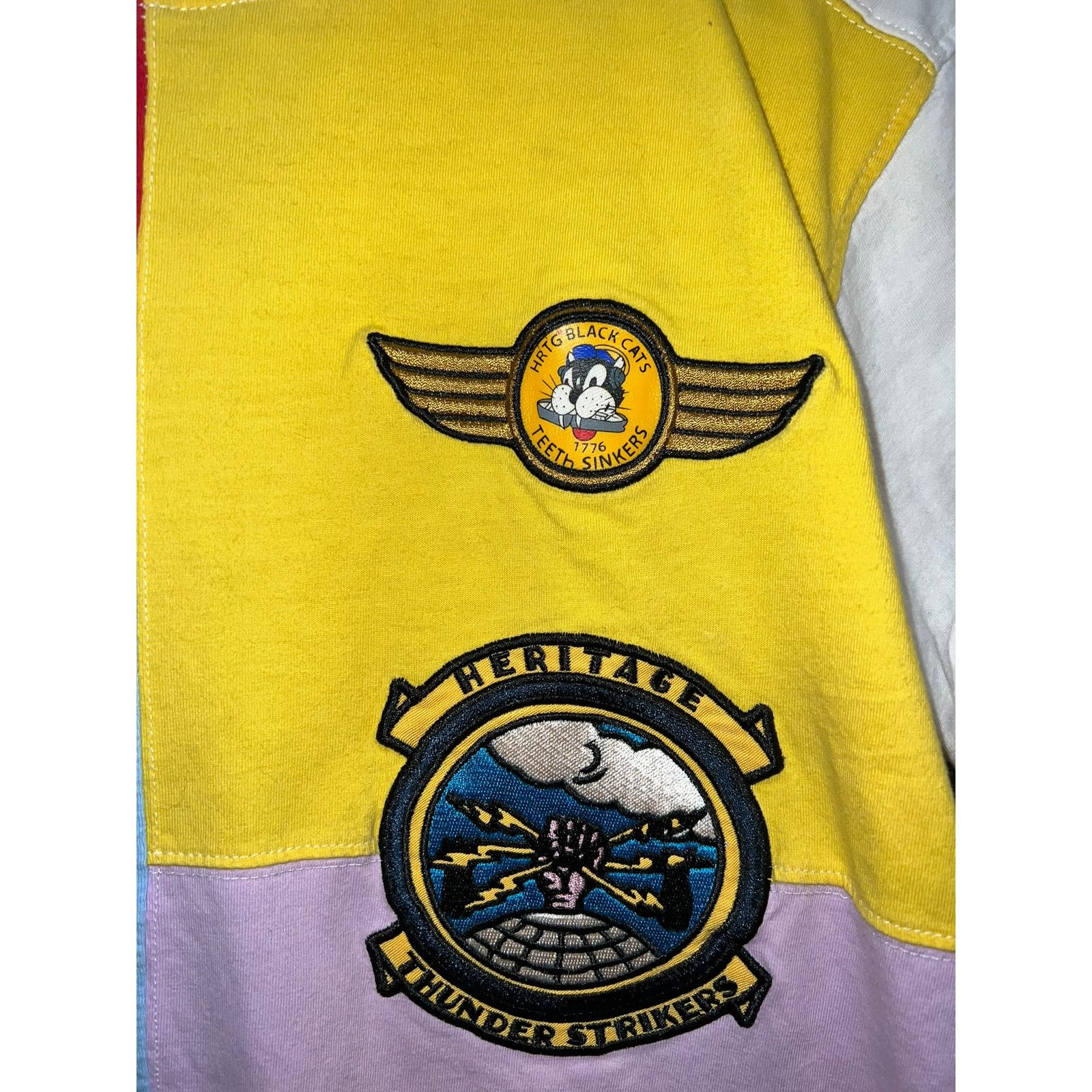 Vintage The Heritage By America Shirt Sky Birds Black Cats Y2K Tee L Size US L / EU 52-54 / 3 - 5 Thumbnail