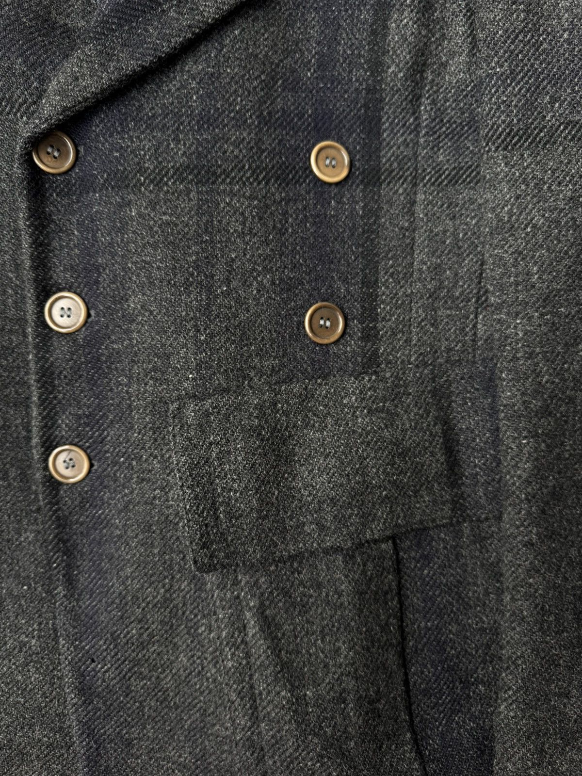 Dirk Bikkembergs Dirk Bikkembergs AW95 Cargo Double Breasted Wool Blazer Size US M / EU 48-50 / 2 - 4 Thumbnail