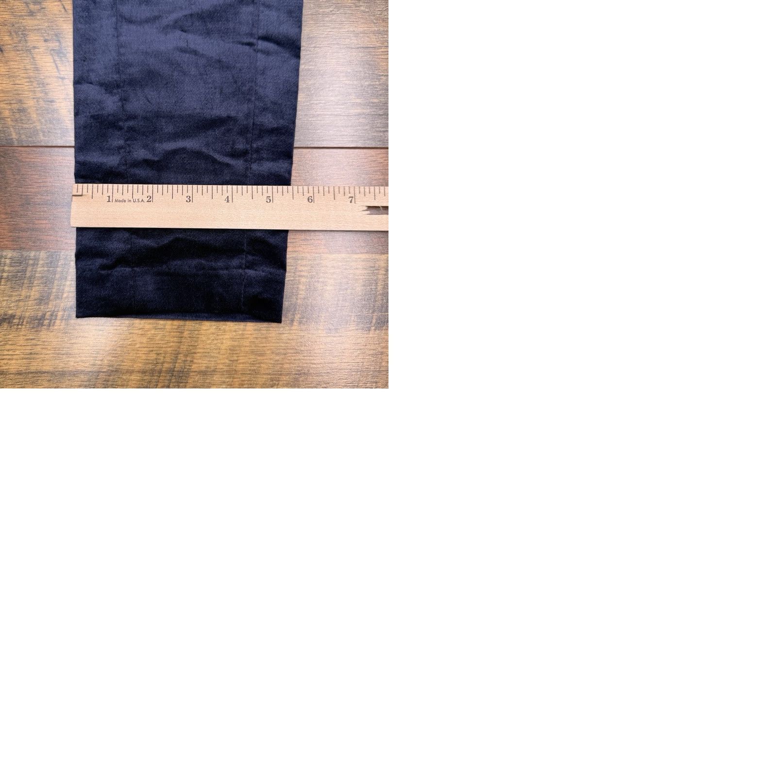 Banana Republic Banana Republic Devon Ankle Pants Womens 6 Blue Velvet Stretch New Size 28" / US 6 / IT 42 - 10 Thumbnail
