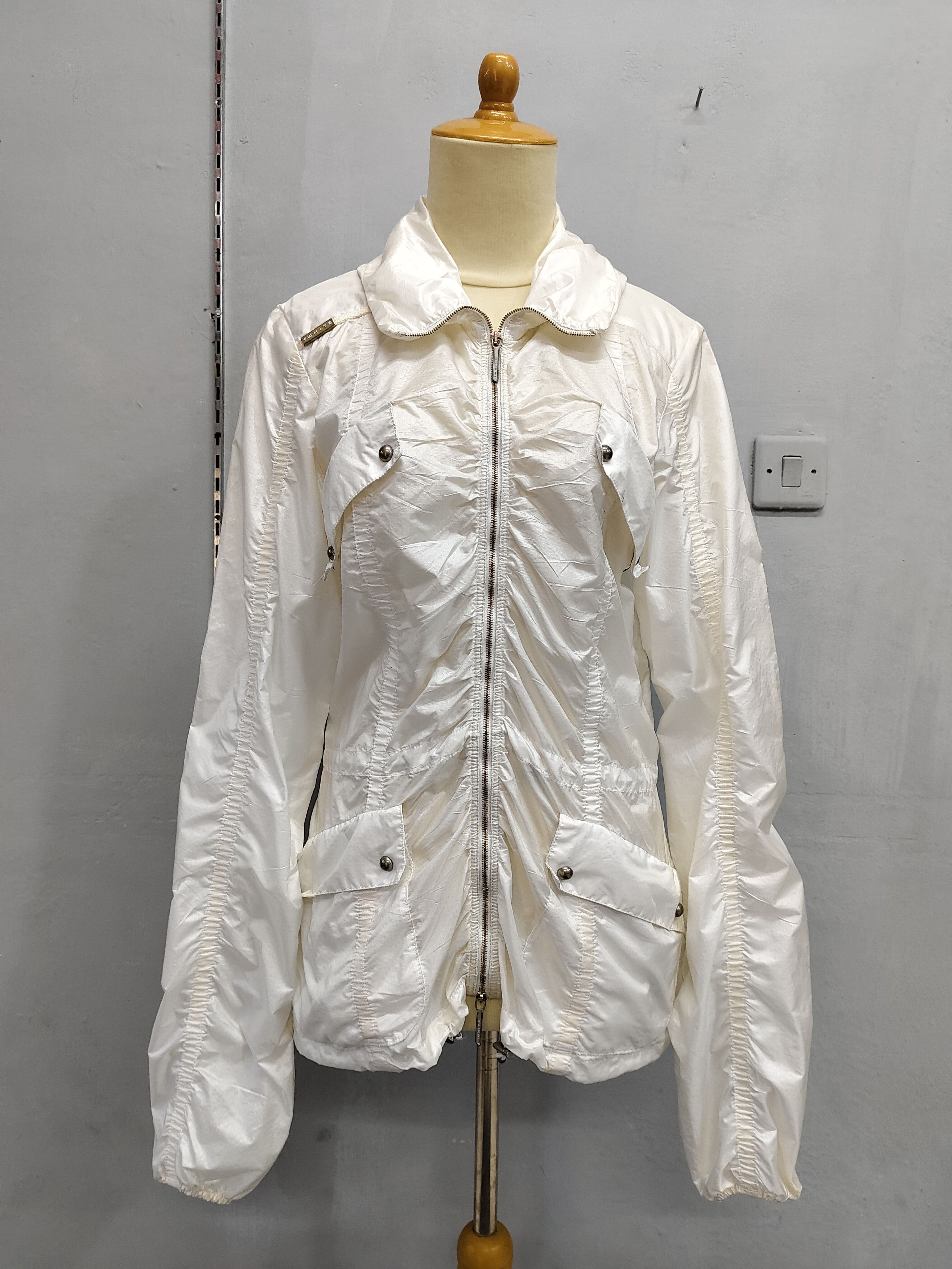 Other 00s CBY +White 🇮🇹 Minimal Design Utility Technical Jacket Size M / US 6-8 / IT 42-44 - 11 Thumbnail
