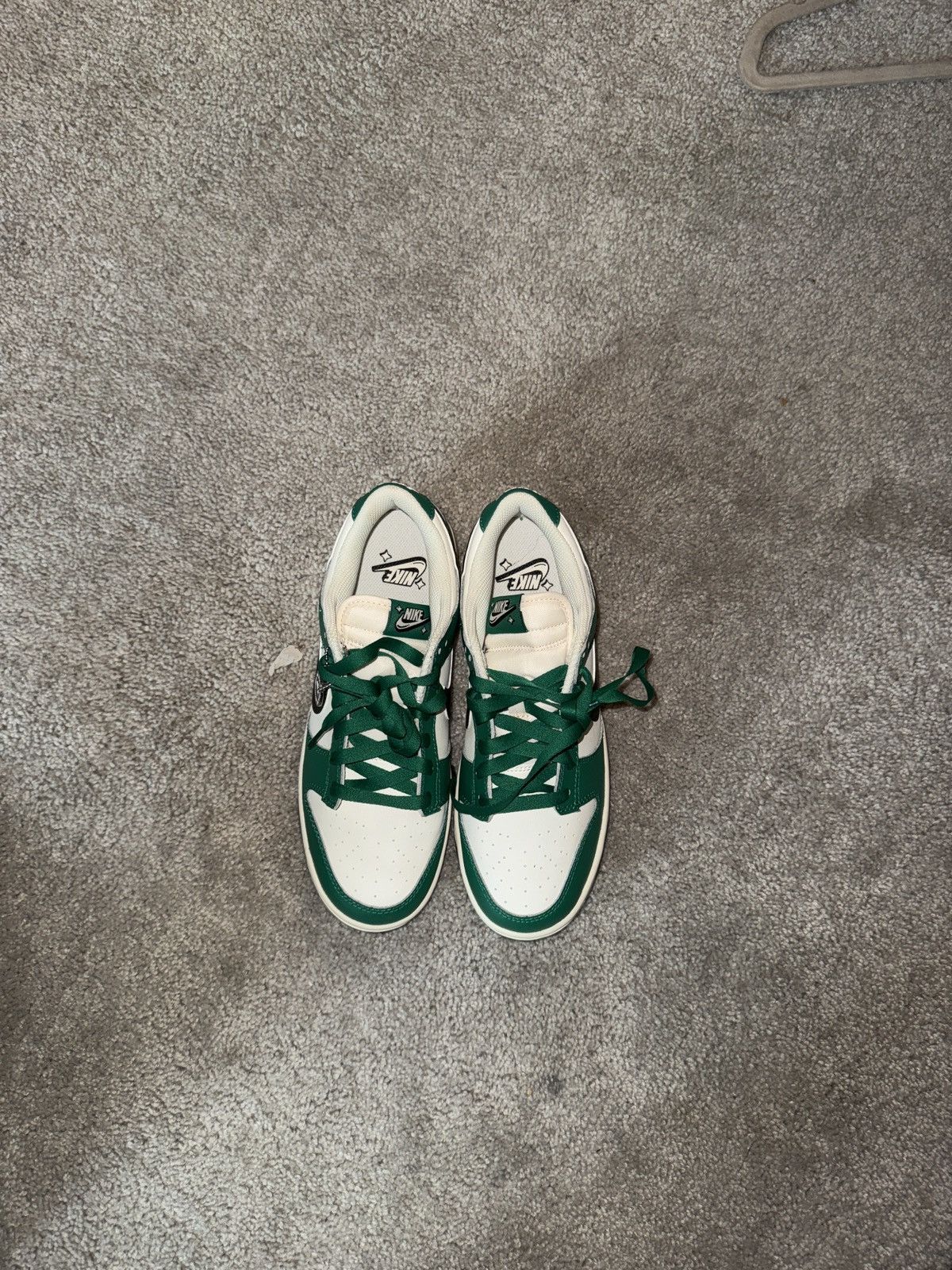Nike Nike dunk low are lottery pack malachite green Size US 7 / EU 40 - 5 Thumbnail