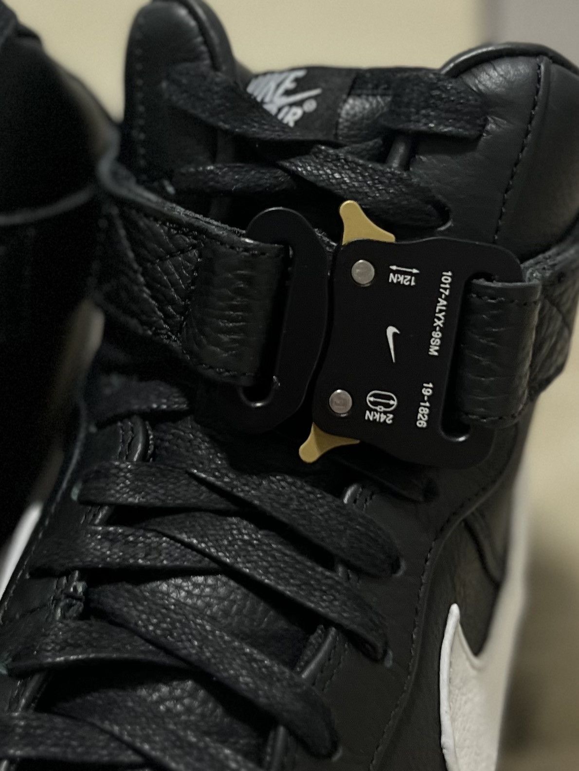 1017 ALYX 9SM 1017 ALYX 9SM x Air Force 1 High 'Black White' Size US 11.5 / EU 44-45 - 11 Thumbnail