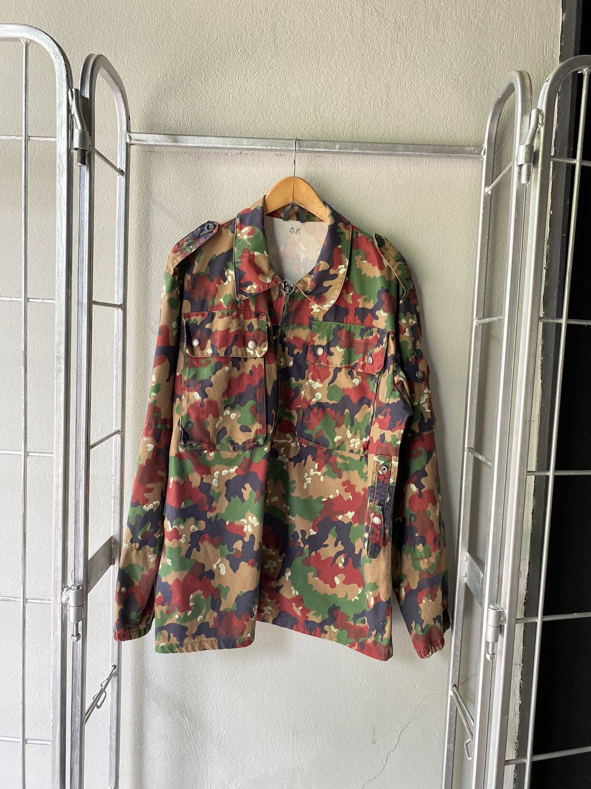 Other Tactical Swiss Military Alpenflage M83 Camo Combat Jacket Size US L / EU 52-54 / 3 - 5 Thumbnail