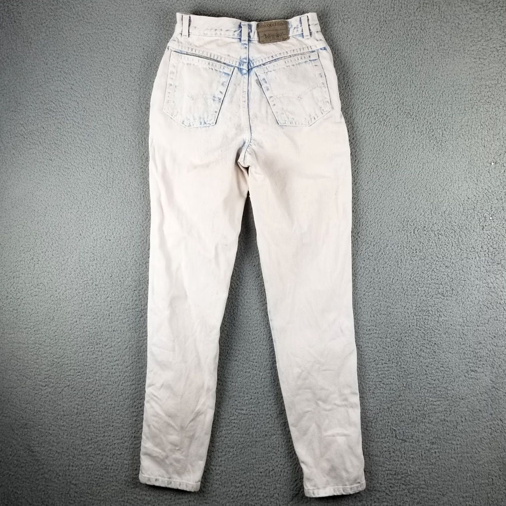 Levi's VINTAGE Levi's Jeans Woman 7 Acid Washed 900 Series 24X29 Tapered High Mom USA Jeans Women 24x29.5 Inseam USA 90s Theme Size 28" / US 6 / IT 42 - 3 Thumbnail
