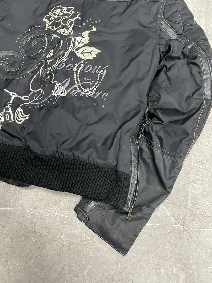 If Six Was Nine Rare fur black opium hysteric glamour style biker jacket 🧥 Size US M / EU 48-50 / 2 - 10 Thumbnail