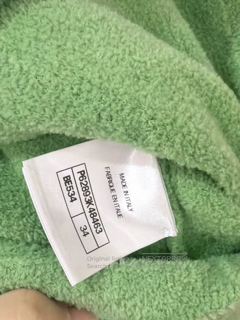 Chanel Chanel Avocado green chain knitted cardigan coat Size XXS / US 00 / IT 34 - 5 Thumbnail