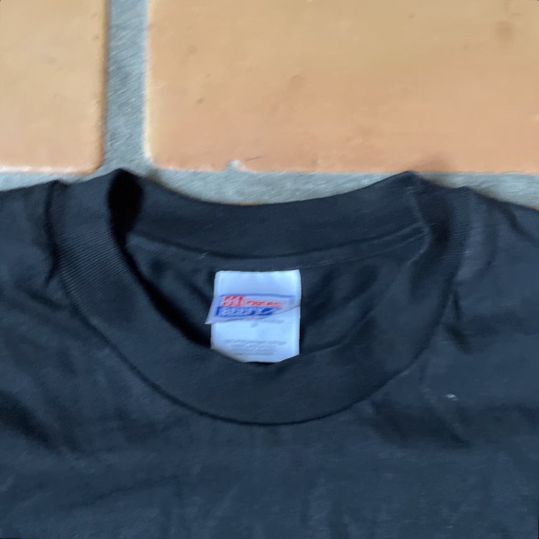 Hanes VINTAGE Hanes Beefy-T T-Shirt Mens L Black Crew Neck Short Sleeve 100% Cotton Motorcycle 90s Hipster US Made Size US L / EU 52-54 / 3 - 4 Thumbnail