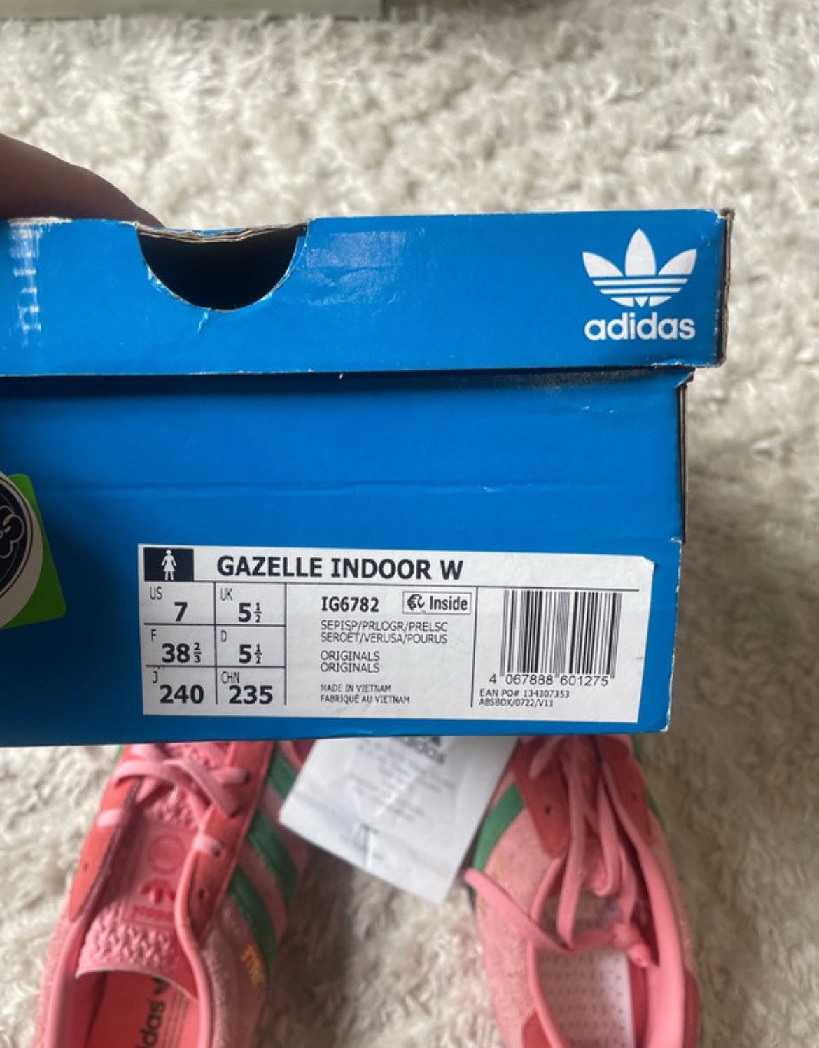 Adidas Adidas gazelle Indoor W Size US 7.5 / IT 37.5 - 6 Thumbnail