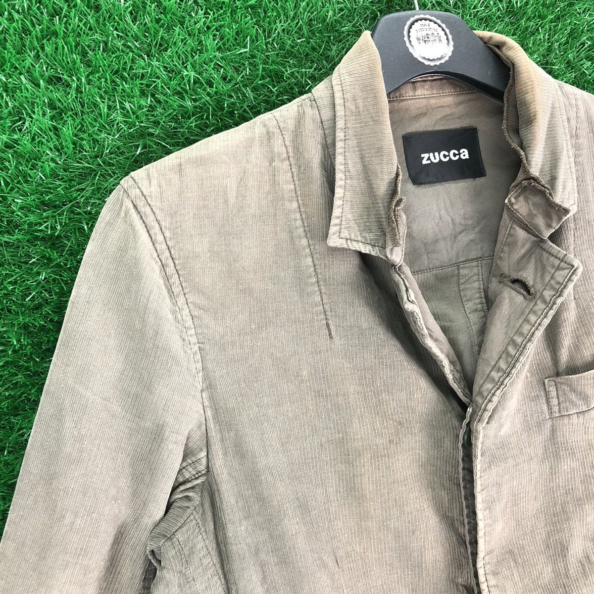 CABANE de ZUCCa Vintage Cabane de Zucca Corduroy Double Layers Jacket Size US S / EU 44-46 / 1 - 2 Thumbnail