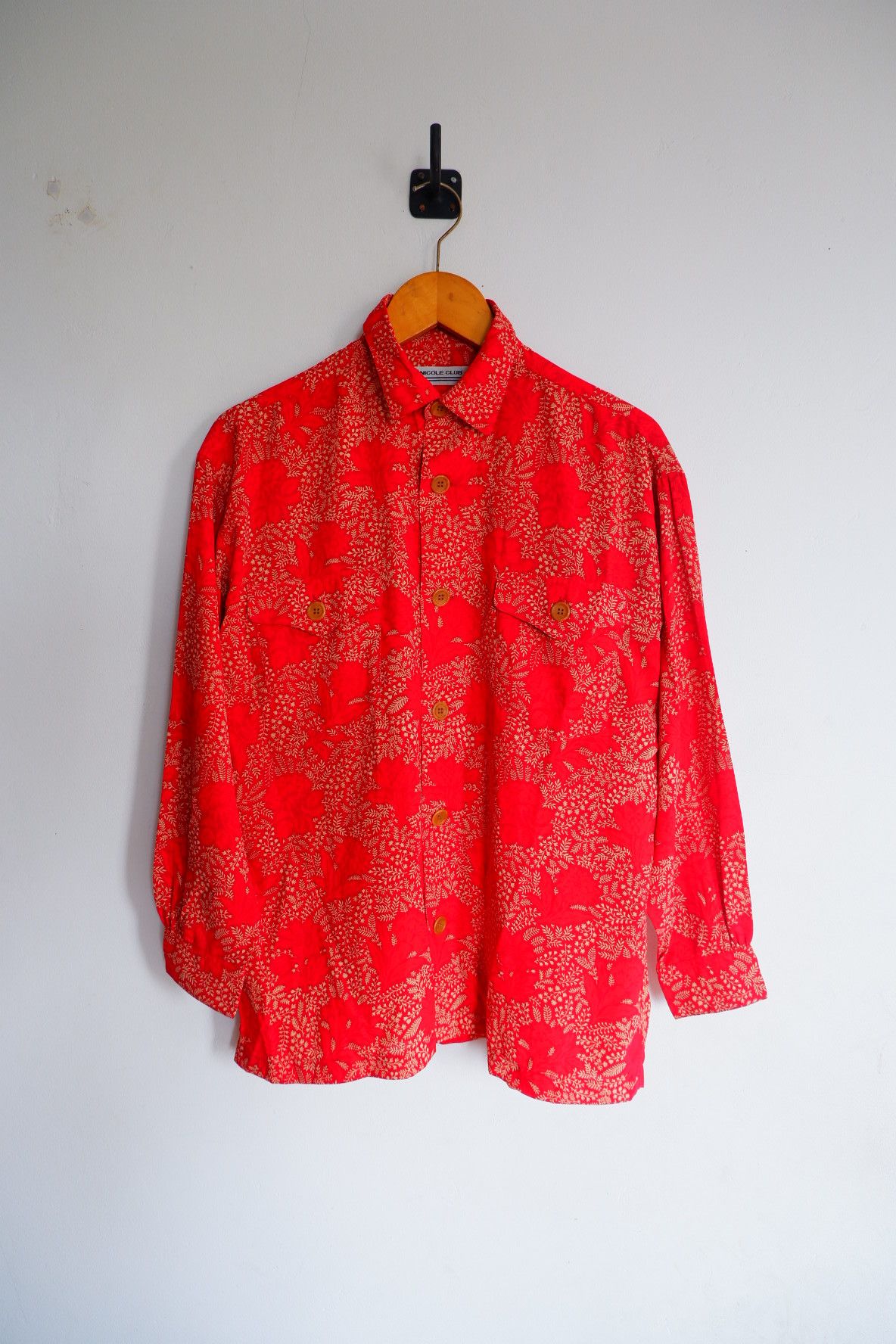 Japanese Brand Vintage Nicole Club Rayon Shirts Size US M / EU 48-50 / 2 - 1 Thumbnail