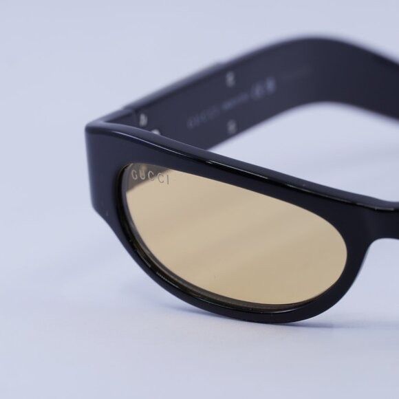 Gucci 🕶️ New Gucci GG1635S 001 Black/Brown Sunglasses Size ONE SIZE - 5 Thumbnail