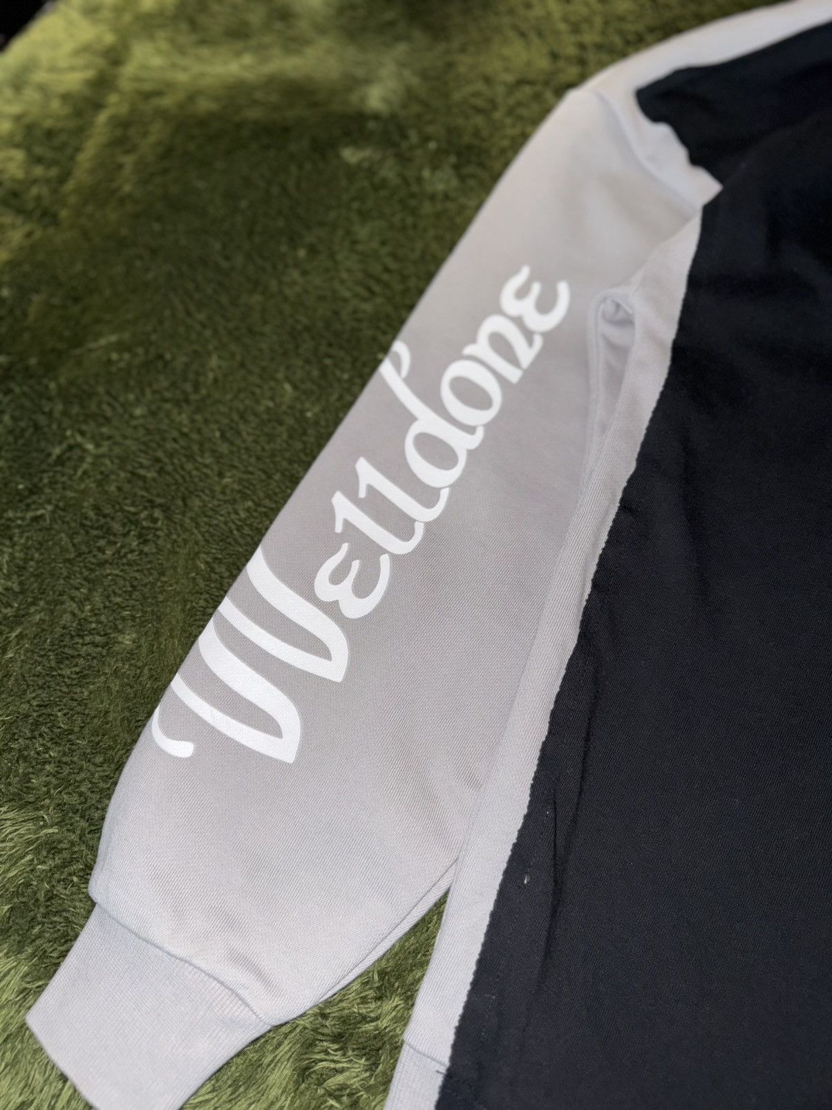 WE11DONE [XS] We11done Oversized Overlay Panel Logo Hoodie Size US XS / EU 42 / 0 - 4 Thumbnail
