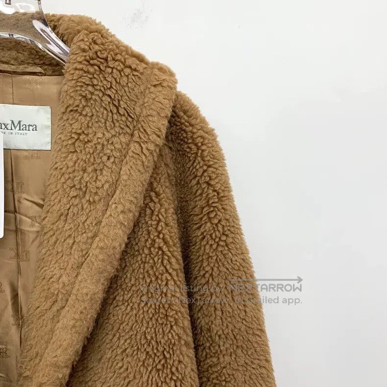 Max Mara Max Mara Brown Camel Hair Reversible Single Button Long-Sl Size S / US 4 / IT 40 - 3 Thumbnail