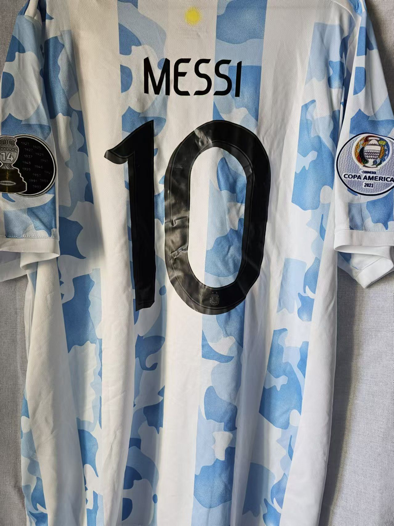 Other 2021 Argentina #10 Messi Jersey Size US XXL / EU 58 / 5 - 1 Thumbnail