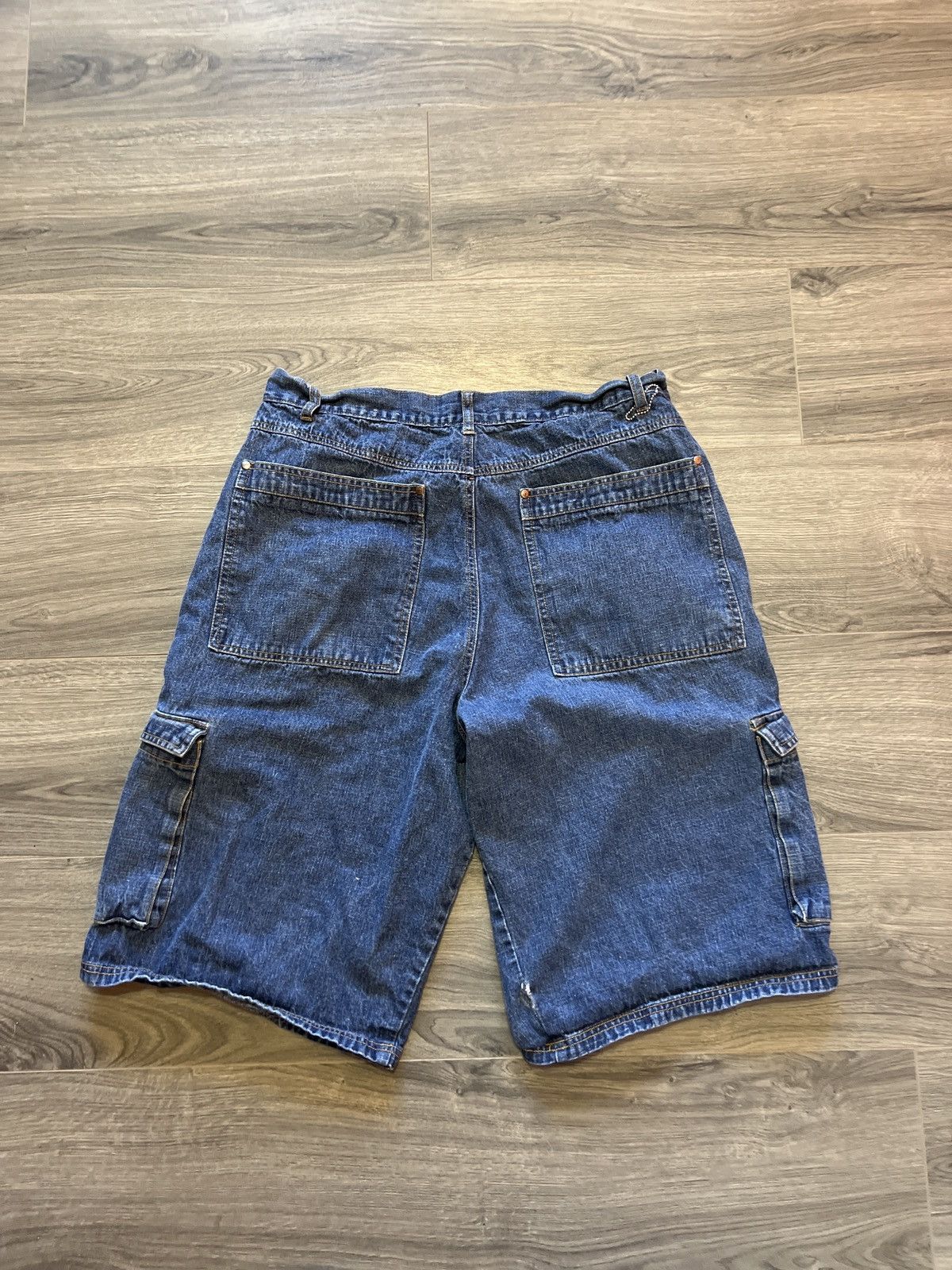 Vintage Crazy y2k Counterattack baggy cargo Utility Jean Jorts | Grailed