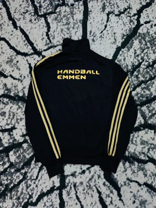 Adidas Adidas zip track jacket black gold 40 Size S / US 4 / IT 40 - 3 Thumbnail