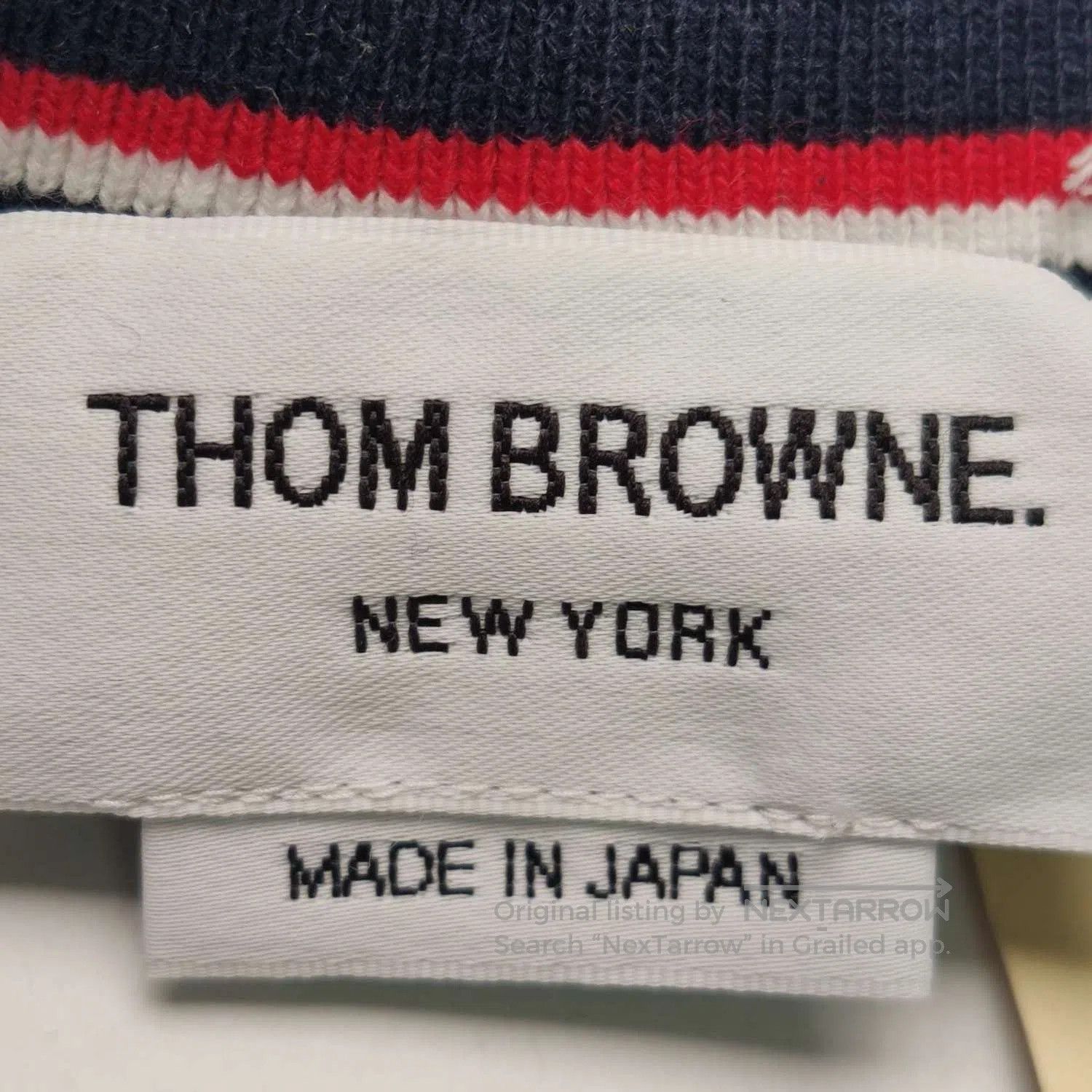 Thom Browne Thom Browne Contrast Stripe Cotton Button-Down M. Size US M / EU 48-50 / 2 - 2 Thumbnail