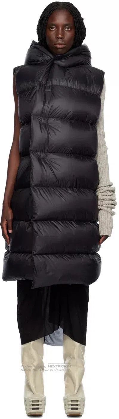 Rick Owens rick owens hooded down vest size 48. Size US M / EU 48-50 / 2 - 7 Thumbnail