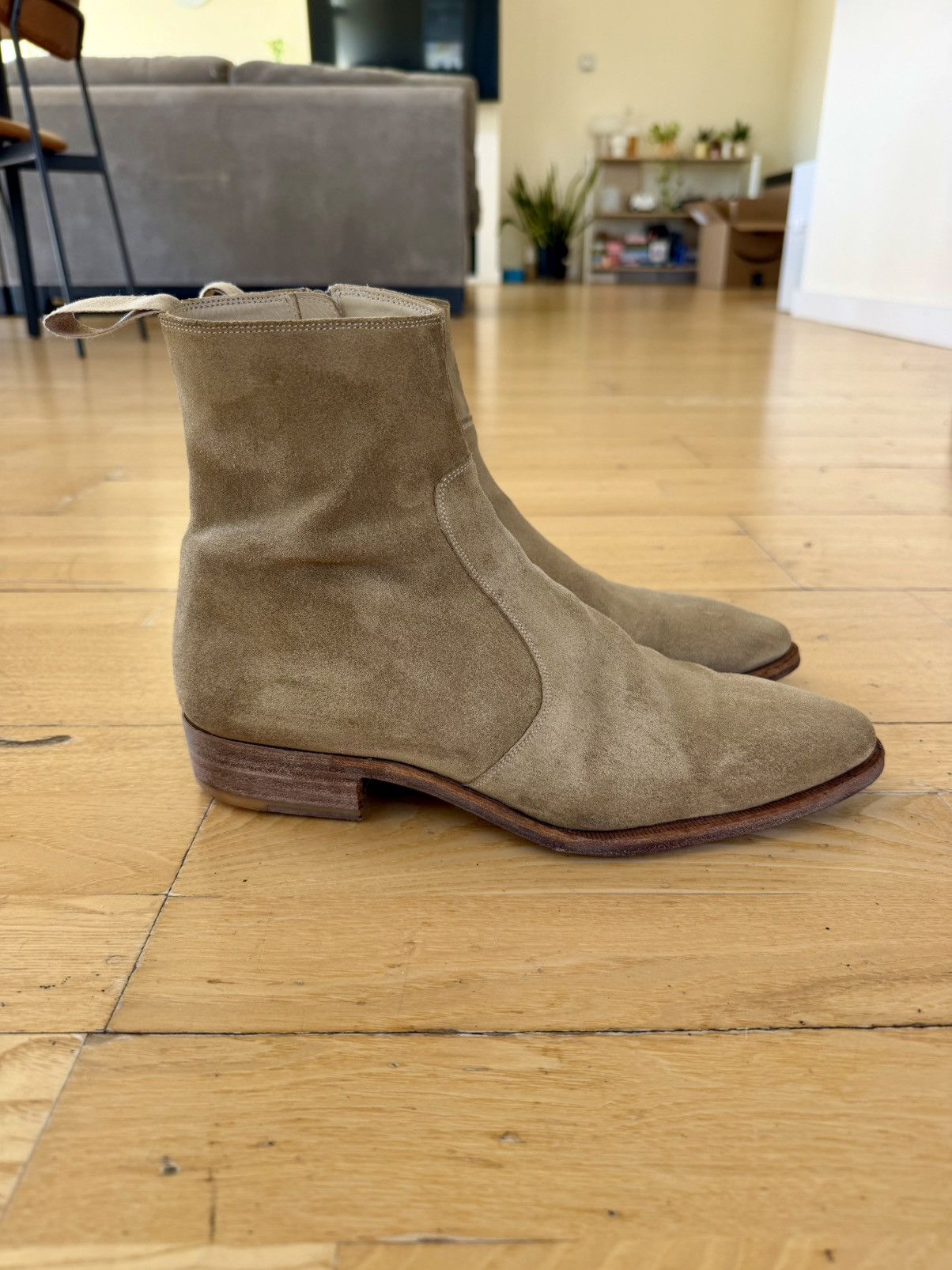 Story Et Fall Storyetfall (SLP Style) Side Zip Boots (Sz 40) Size US 7 / EU 40 - 1 Thumbnail