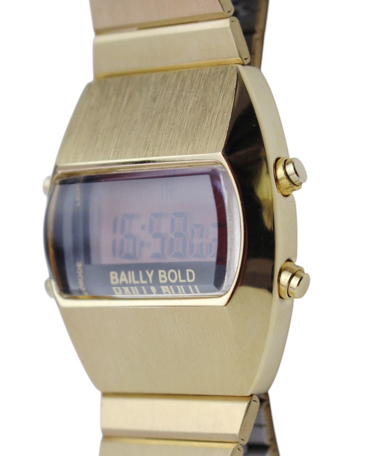 Citizen × Japanese Brand 2010S BAILLY BOLD GOLD DIGITAL WATCH Size ONE SIZE - 4 Thumbnail