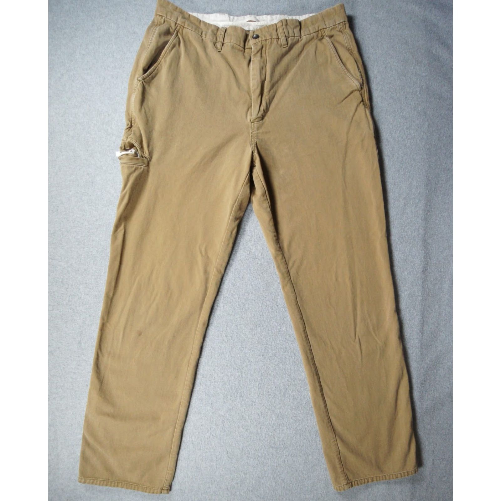 Norse Projects Norse Projects Pants Mens 32 Beige Khaki Chino Laurits Herringbone Cargo Casual Size US 32 / EU 48 - 2 Thumbnail