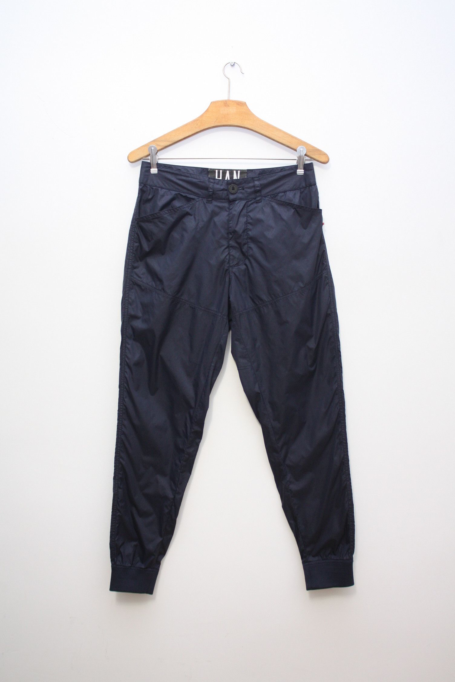 Han Kjobenhavn Han kjobenhavn Navy Nylon Jogger Pants Size US 28 / EU 44 - 1 Thumbnail