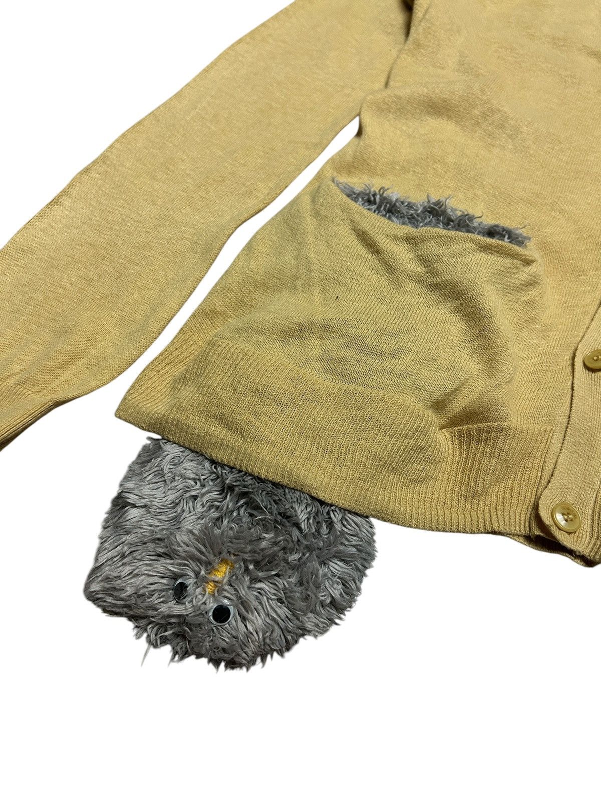 Issey Miyake Hand Puppet Cardigan Size M / US 6-8 / IT 42-44 - 1 Thumbnail