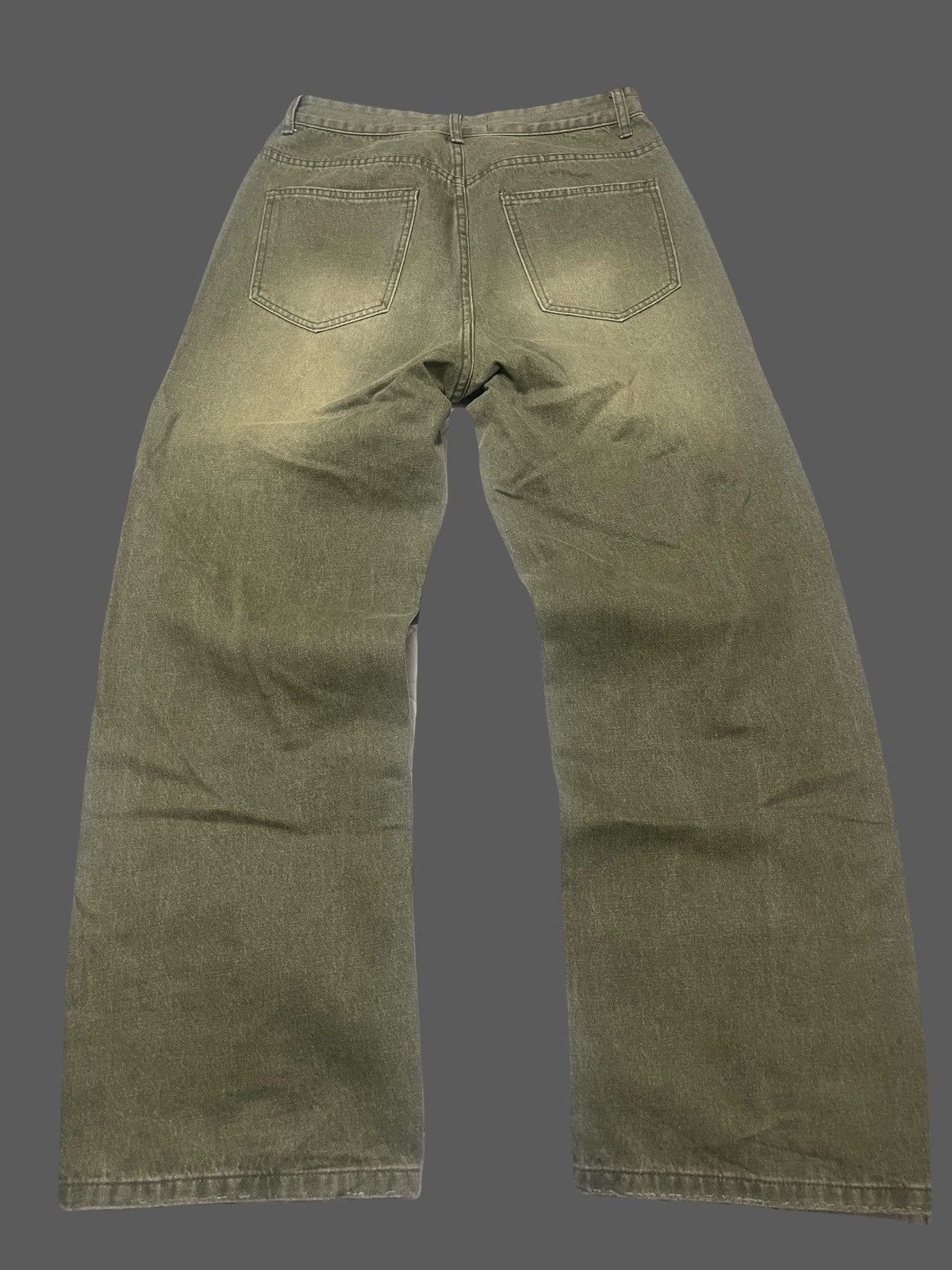 Other Army Green Washed Denim Size US 30 / EU 46 - 3 Thumbnail