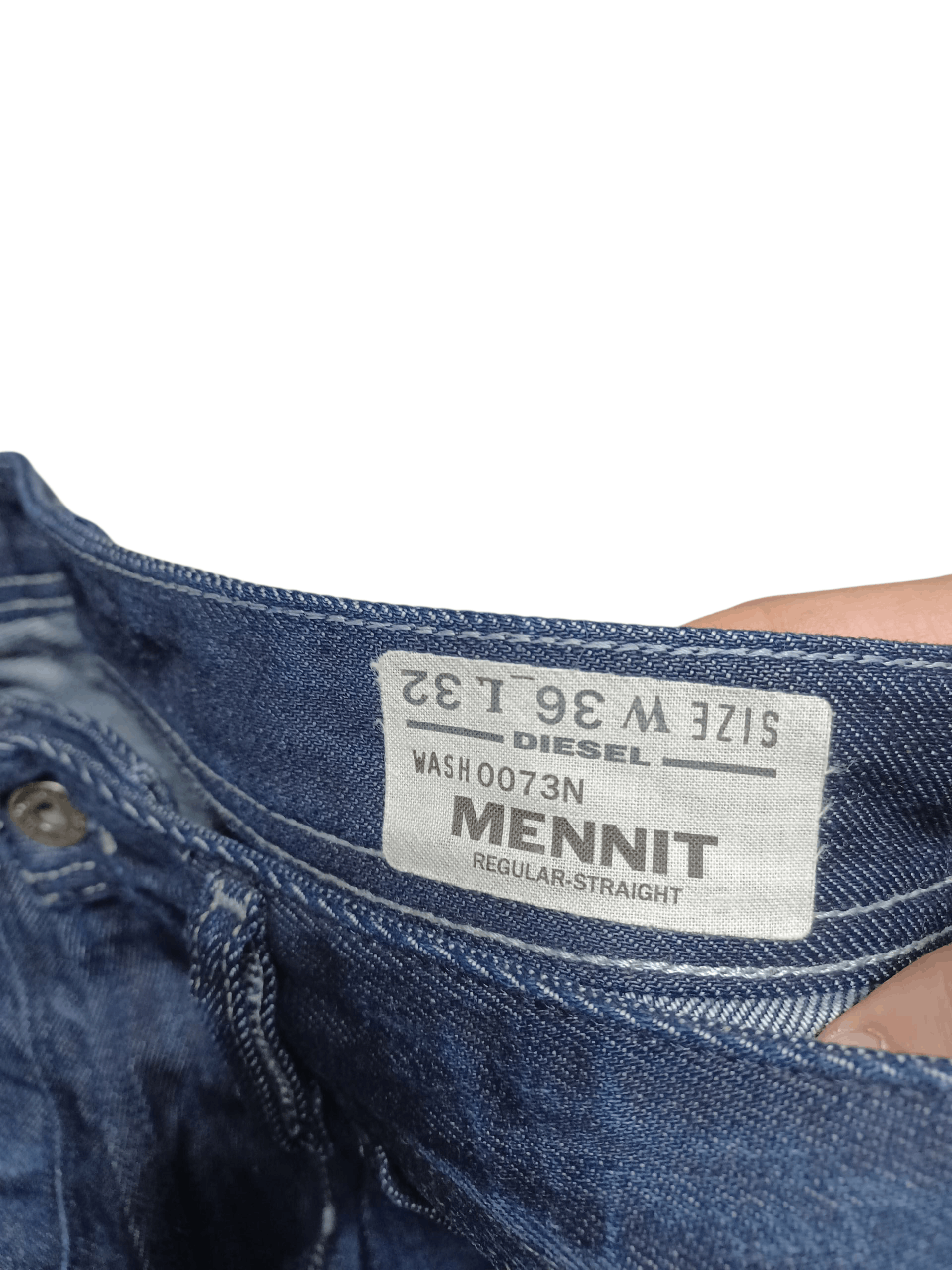 Diesel DIESEL MENNIT LUXURY ITALIAN JEANS DENIM W36 L32 Size US 36 / EU 52 - 5 Thumbnail