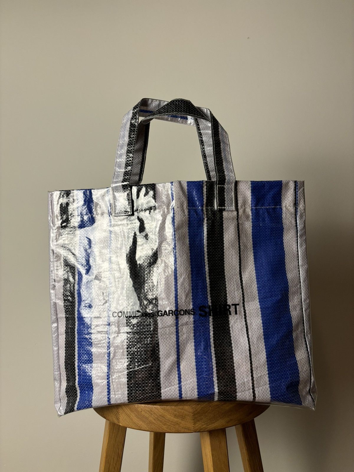 Comme des Garcons × Comme des Garcons SHIRT Comme Des Garsons CDG Shirt PVC Picnic Sheet Tote Bag Size ONE SIZE - 2 Thumbnail