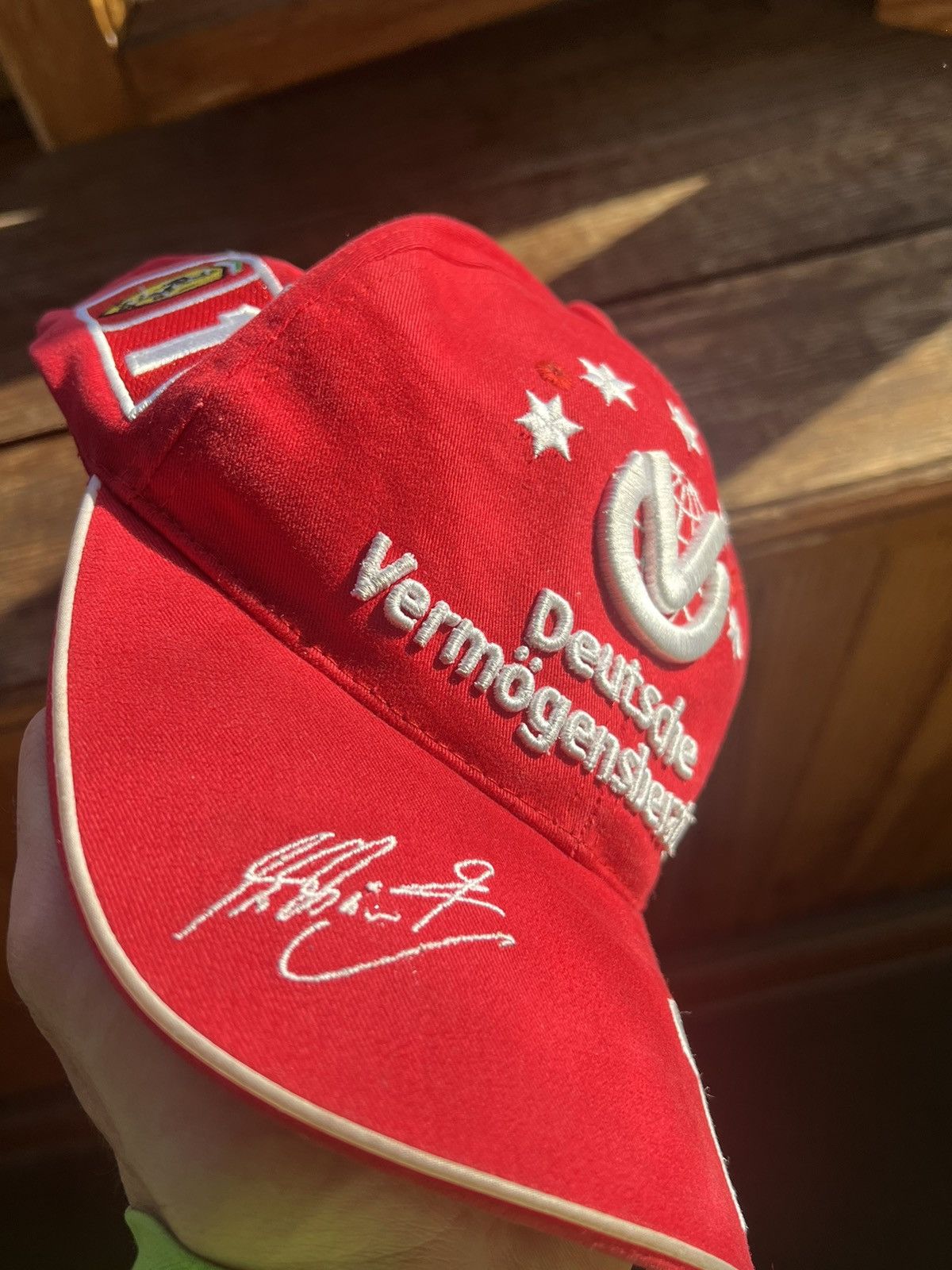 Ferrari Vintage Hat Michael Schumacher Formula 1 Ferrari racing cap Size ONE SIZE - 5 Thumbnail
