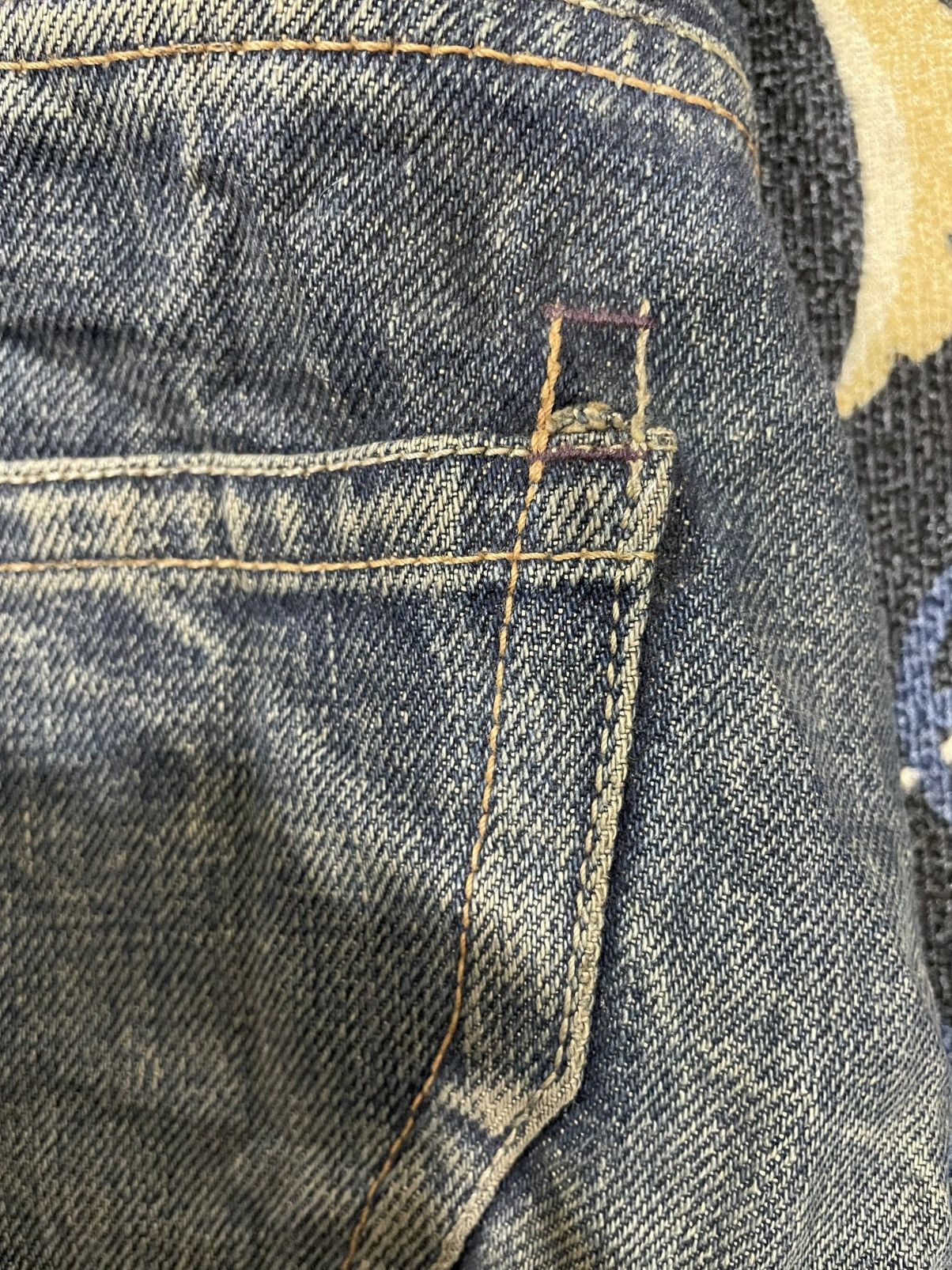 Japanese Brand × Vintage Vintage Japanese Brand Mudwash Distressed Ripped Denim Size US 34 / EU 50 - 16 Thumbnail