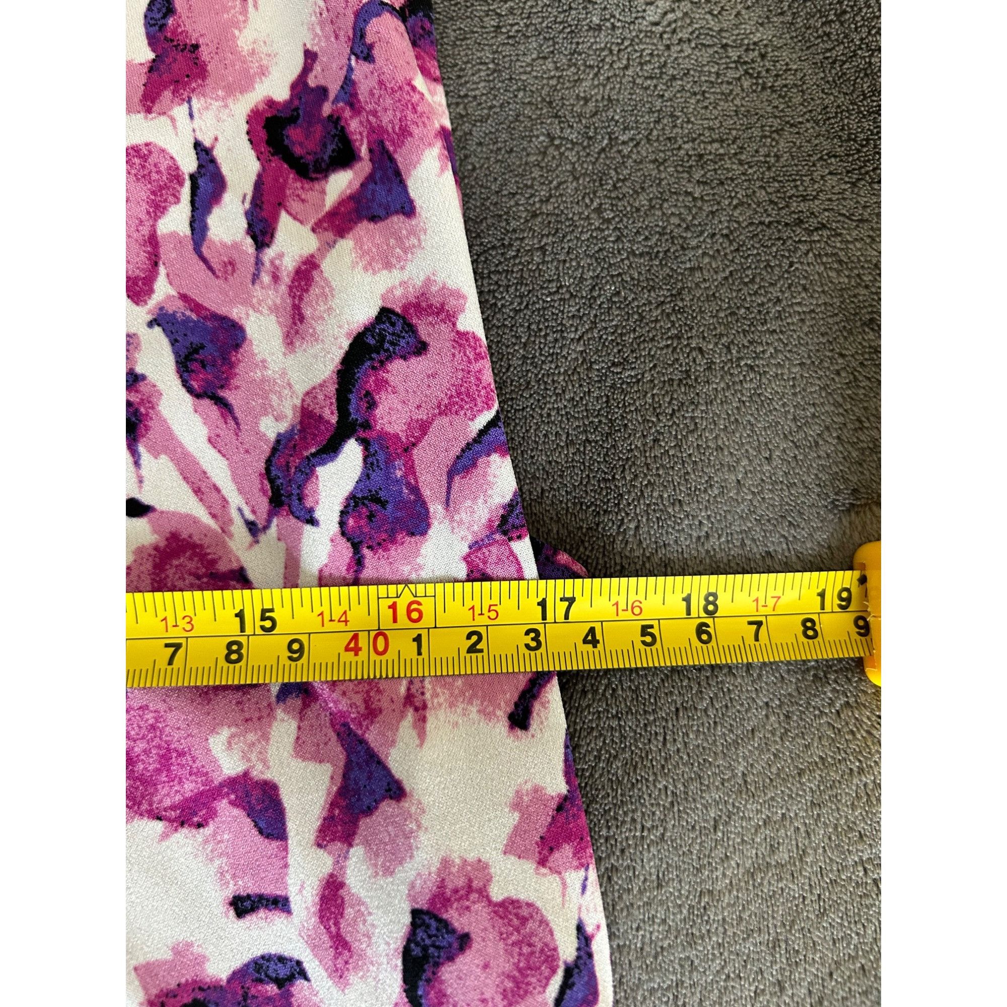 Other Dana Buchanan Women's Sleeveless Pink & Purple Stretch Shir Size L / US 10 / IT 46 - 5 Thumbnail