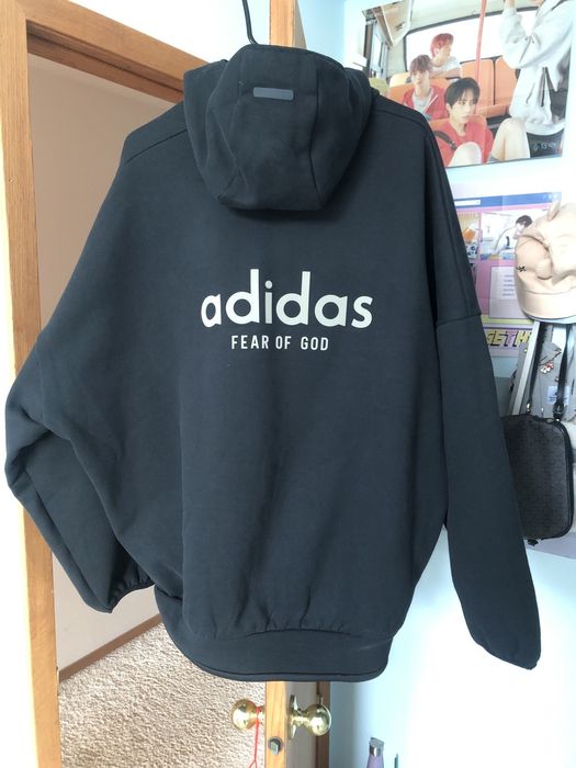 Adidas Fear of God Athletics Heavy Fleece Hoodie | Grailed